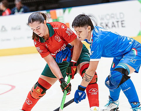 Portugal perde com Itália e deixa liderança do grupo no Mundial feminino de hóquei em patins