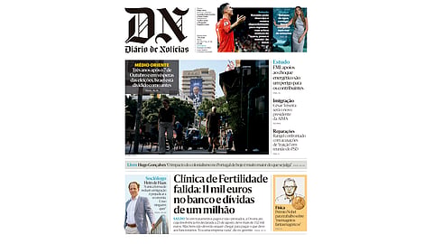 Leia aqui o DN desta quarta-feira, 7 de outubro