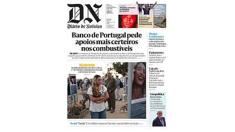 Leia aqui o DN desta quinta-feira, 8 de outubro