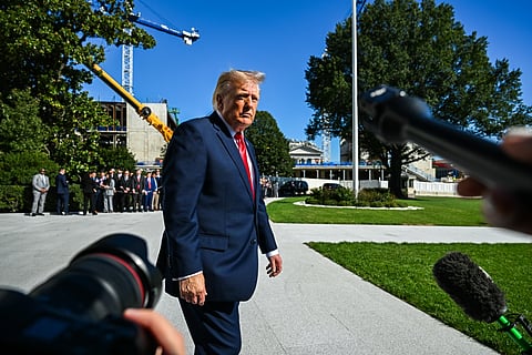 O Presidente norte-americano, Donald Trump