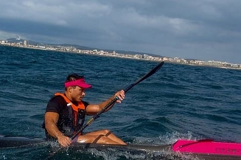 Bernardo Pereira revalida título mundial sub-23 de canoagem de mar