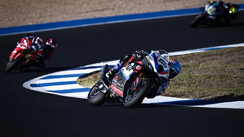 Miguel Oliveira no circuito do Estoril.