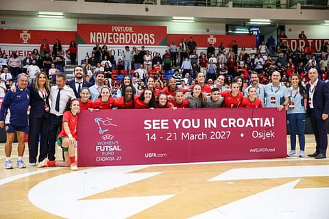Seleção Nacional garante presença no Europeu feminino de futsal