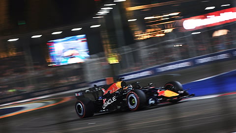 Verstappen nunca tinha vencido em Singapura.