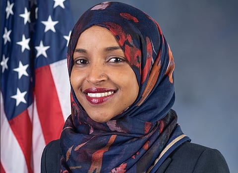 Ilhan Omar é congressista, eleita pelo 5.º distrito do Minnesota, desde 2019.