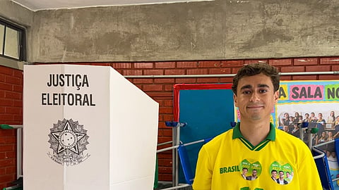 Nikolas Ferreira tornou-se no dia 4 no deputado federal mais votado da história do Brasil, com 3,11 milhões de votos.
