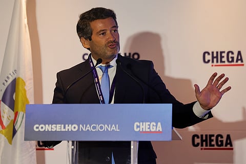 O líder do Chega, André Ventura