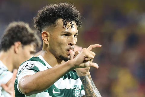 Suárez passa a ser o maior goleador do Sporting na Liga dos Campeões.
