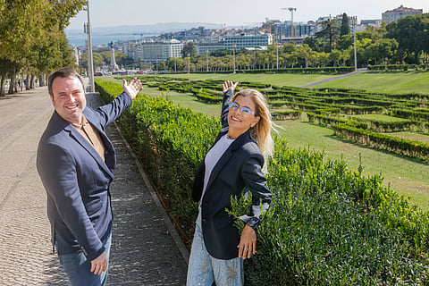 Os sócios Arnaldo Di Blasi e Mariana Nogueira.