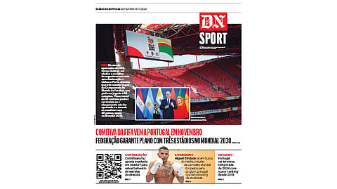 Leia aqui o DN Sport desta sexta-feira, 16 de outubro