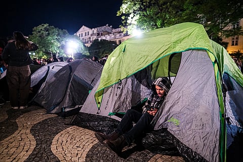 Acampada no Rossio