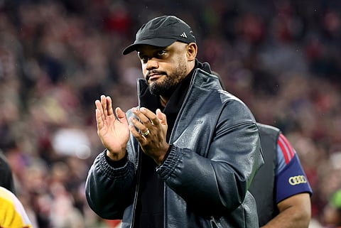 O treinador do Bayern Munique, Vincent Kompany