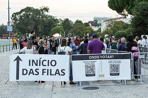 Horário de votação é das 8:00 às 17:00, na hora de Portugal.