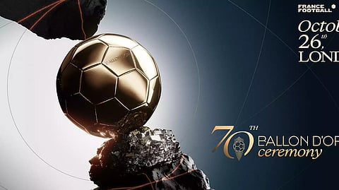 Edição 70 da Bola de Ouro decorre esta segunda-feira, dia 26 de outubro.