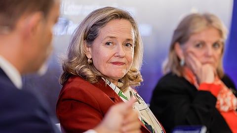 Nadia Calviño, presidente do Banco Europeu de Investimento (BEI).
