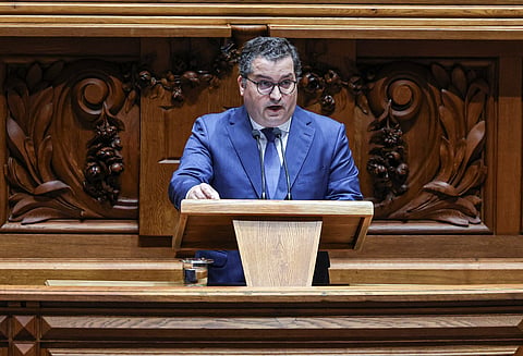 Joaquim Miranda Sarmento fez a intervenção inicial do Governo no segundo dia do debate.