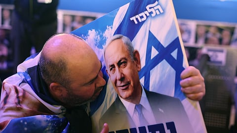 O partido de Netanyahu foi de novo o mais votado.