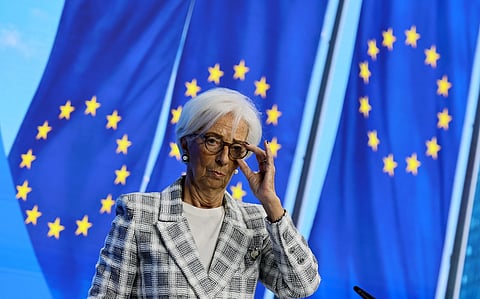 Christine Lagarde, presidente do Banco Central Europeu (BCE). Frankfurt, 29 de outubro de 2026.