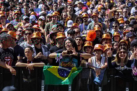 Brasileiros marcam presença nas primeiras filas da plateia do Rock in Rio