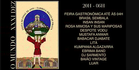 Culturas imigrantes será tema da festa de Réveillon da Fábrica Braço de Prata