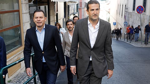 Luís Montenegro, respetivamente presidente e secretário-geral do PSD, são os destinatários da carta que José Diegas escreveu a contestar decisão de candidatar a incumbente da Câmara de Vila Pouca de Aguiar.