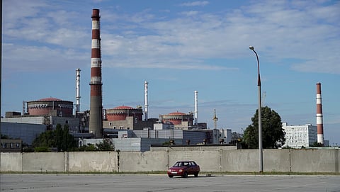 A central nuclear de Zaporijia é a maior da Europa.