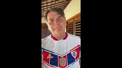 Bolsonaro grava vídeo a manifestar apoio a André Ventura