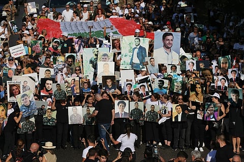 Beirute evoca explosão quatro anos depois com o fantasma da guerra em fundo