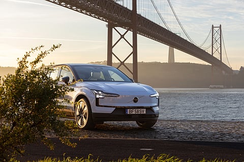 O EX30 é o automóvel Volvo mais sustentável e ecológico de sempre.