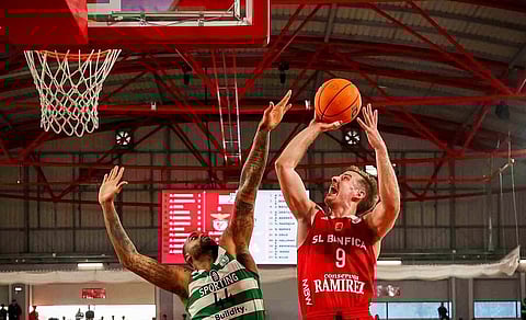 Liga de basquetebol. Líder invicto Benfica vence Sporting sem dificuldades