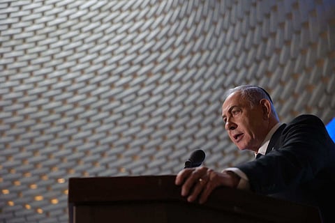 Primeiro-ministro israelita, Benjamin Netanyahu