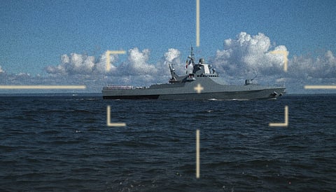 Ucrânia atingiu e destruiu navio de guerra russo no Mar Negro