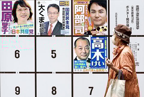 Eleições no Japão.