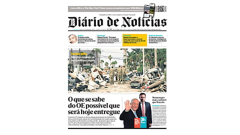 Os títulos do DN desta quinta-feira