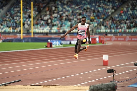 O atleta Pedro Pichardo