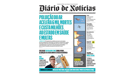 Os títulos do DN desta segunda-feira