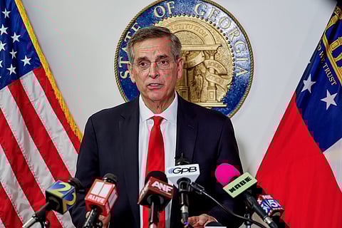 Secretário de Estado da Geórgia, Brad Raffensperger, apontou o dedo à Rússia pela tentativa de perturbar as eleições naquele estado.