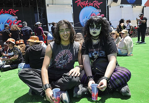 Rock in Rio. De todo o país vieram para ouvir Evanescence e Scorpions