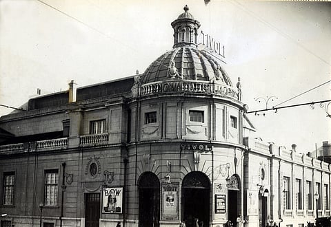 Foto do Teatro Tivoli em 1932.