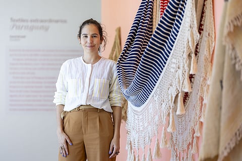 Andrea Vásquez, do Instituto Paraguaio de Artesanato, destacou a importância do algodão um país de clima quente. 