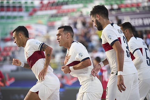 Portugal vence Omã e está nos quartos-de-final do Mundial de futebol de praia