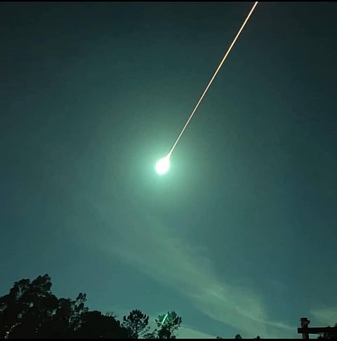 Fenómenos raros em Portugal. Depois da aurora boreal, um meteoro