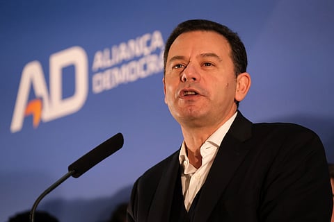 Luís Montenegro, líder da Aliança Democrática (AD)