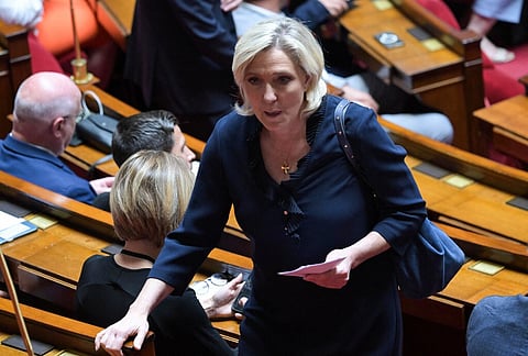 Le Pen indignada com ausência de cargos no parlamento
