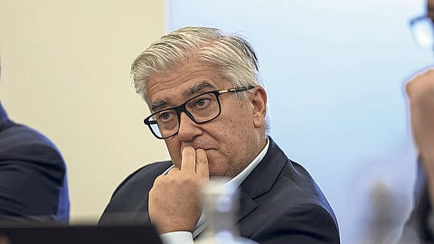 António Lacerda Sales na primeira audição na CPI do caso das gémeas.