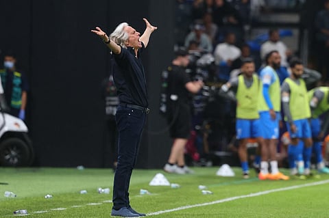 Jorge Jesus conquistou o seu primeiro título saudita.