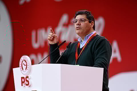 O líder parlamentar do PS, Eurico Brilhante Dias
