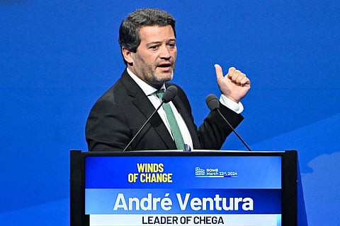 André Ventura, presidente do Chega