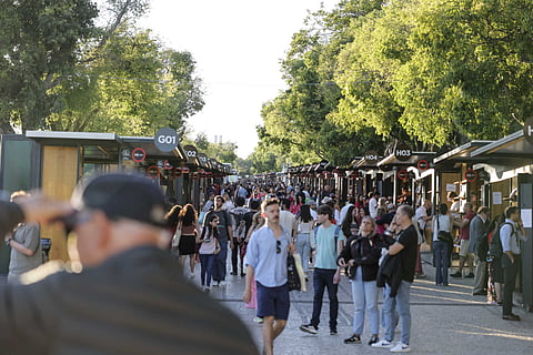 Neste ano terão estado mais de um milhão de pessoas no certame realizado no Parque Eduardo VII.