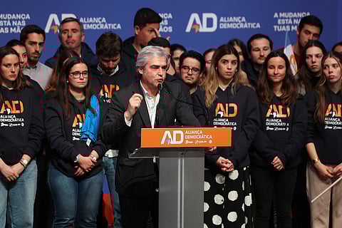 O presidente do CDS-PP, Nuno Melo